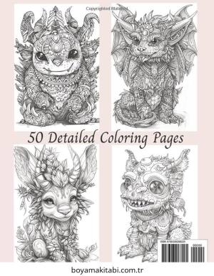 Mythical Creatures boyama sayfası – ücretsiz yazdır, boyama etkinliği