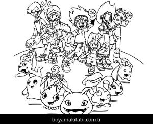 Naruto boyama sayfası – sevimli karakter, sanatsal çalışma