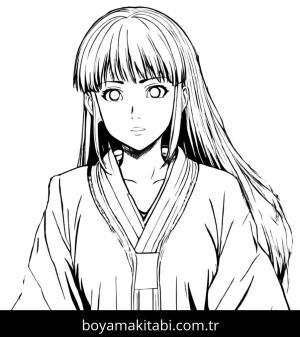 Naruto boyama sayfası,  coloring page, popüler, detaylı, basit