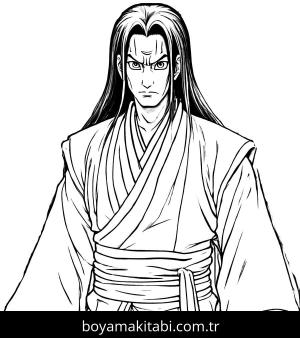 Naruto boyama sayfası,  coloring page, mutlu, masalsı, harika