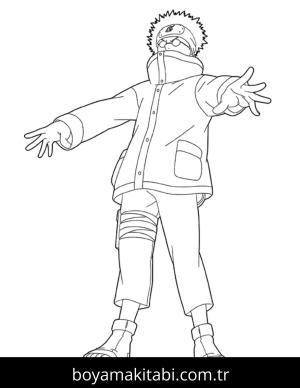 Naruto boyama sayfası – ücretsiz yazdır, boyama etkinliği