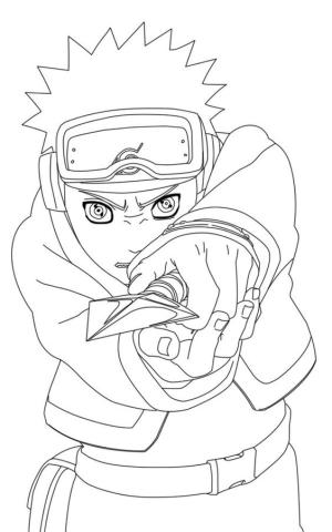 Naruto boyama sayfası,  coloring page, Obito Uchiha, 