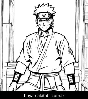 Naruto boyama sayfası,  coloring page, çizgi, masalsı, çizgi