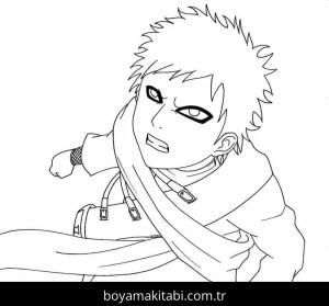 Naruto boyama sayfası – yaratıcılığı geliştirir, keyifli zaman