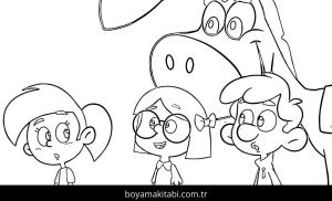 Nasreddin Hoca boyama sayfası – basit çizim, kolay boyama