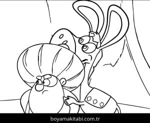 Nasreddin Hoca boyama sayfası – evde etkinlik, ücretsiz yazdır