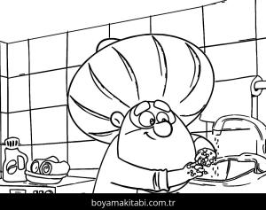Nasreddin Hoca boyama sayfası – yaratıcılığı geliştirir, keyifli zaman