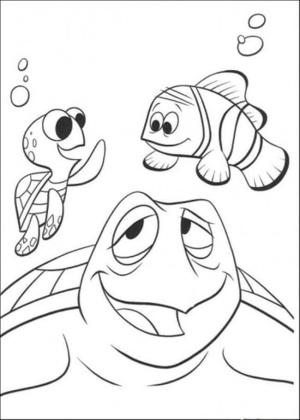 Nemo boyama sayfası,  coloring page, Okulda Nemo, 