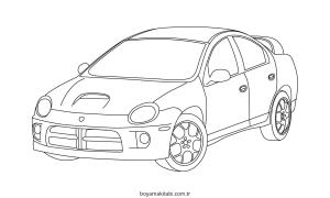 Neon boyama sayfası – sanatsal çalışma, çocuklar için