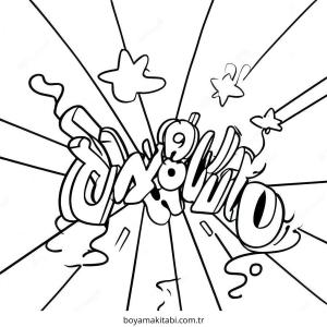 Neon boyama sayfası – yaratıcılığı geliştirir, keyifli zaman