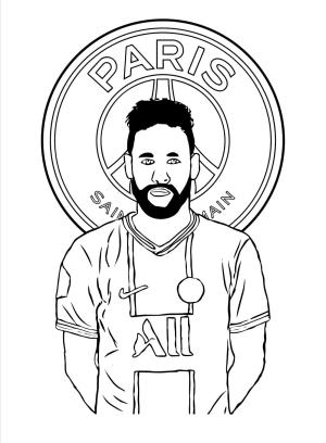 Neymar boyama sayfası,  coloring page, Neymar Resmini Çiz, 