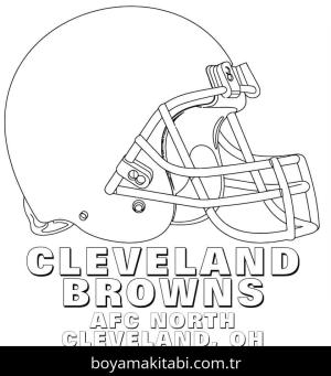 NFL boyama sayfası – boyama çalışması, yaratıcılığı geliştirir