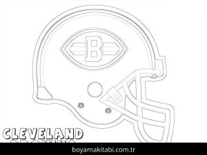NFL boyama sayfası – PDF indir, sevimli karakter