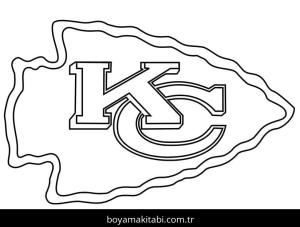 NFL boyama sayfası – çocuklar için, çizgi film temalı