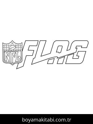 NFL boyama sayfası – ücretsiz yazdır, boyama etkinliği