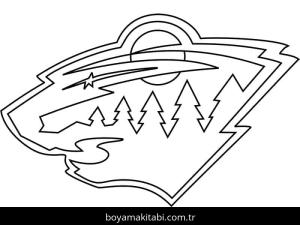 NHL boyama sayfası – okul öncesi, evde etkinlik