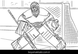 NHL boyama sayfası – yaratıcılığı geliştirir, keyifli zaman