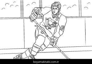 NHL boyama sayfası – eğitici aktivite, yaratıcılık