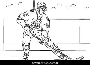 NHL boyama sayfası – PDF indir, sevimli karakter