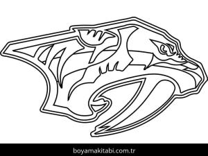 NHL boyama sayfası – kolay boyama, eğitici aktivite