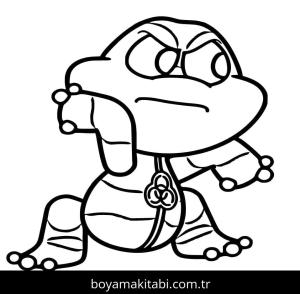 Nightmare Critters boyama sayfası – renkli çizimler, okul öncesi