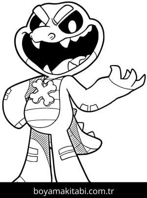 Nightmare Critters Boyama Sayfaları