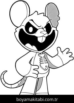 Nightmare Critters boyama sayfası – yaratıcılık, eğlenceli etkinlik