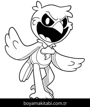 Nightmare Critters boyama sayfası – evde etkinlik, ücretsiz yazdır