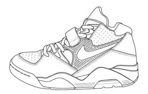 Nike boyama sayfası,  coloring page, ince çizgili, şekilli, tatlı