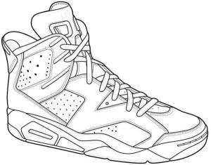 Nike boyama sayfası,  coloring page, masalsı, renkli, basit