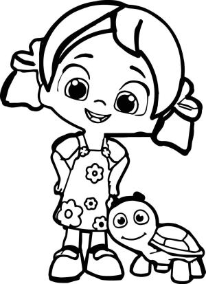 Niloya boyama sayfası,  coloring page, Niloya Ve Kaplumbağa, 