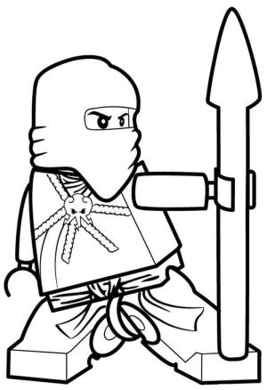 Ninjago boyama sayfası,  coloring page, Havalı Ninjago Jay, 