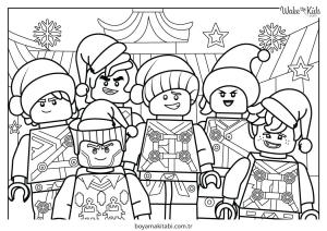 Ninjago boyama sayfası – evde etkinlik, ücretsiz yazdır