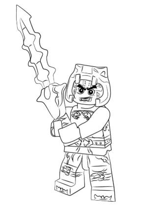 Ninjago boyama sayfası,  coloring page, Ninjago’dan Krait, 