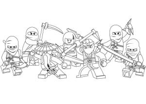 Ninjago boyama sayfası,  coloring page, Ninjago’daki Karakterler, 