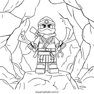 Ninjago boyama sayfası – yaratıcılığı geliştirir, keyifli zaman