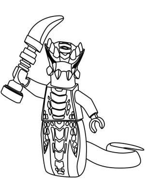 Ninjago boyama sayfası,  coloring page, Lego Ninjago Acidicus, 