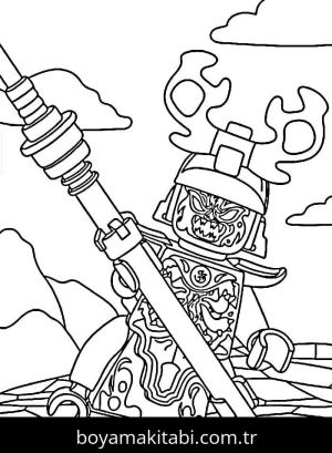 Ninjago boyama sayfası – evde etkinlik, ücretsiz yazdır
