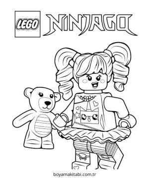 Ninjago boyama sayfası – boyama etkinliği, çocuk aktivitesi