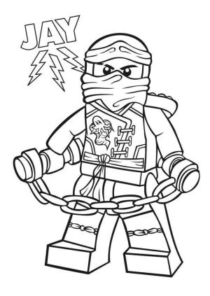 Ninjago boyama sayfası,  coloring page, Ninjago Jay, 