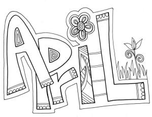 Nisan boyama sayfası,  coloring page, 3 Nisan, 