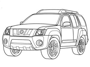 Nissan boyama sayfası,  coloring page, Nissan P17, 