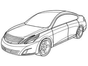 Nissan boyama sayfası,  coloring page, Nissan altima, 