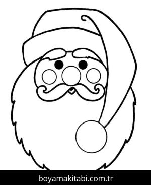 Noel Baba boyama sayfası – yaratıcılık, eğlenceli etkinlik