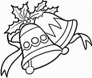 Noel Çanı boyama sayfası,  coloring page, Noel çanlarının görüntüsü., 