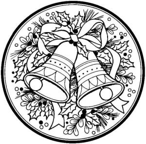 Noel Çanı boyama sayfası,  coloring page, Neşenin, iyiliğin ve yeni yaşamın habercileri., 