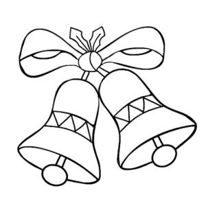 Noel Çanı boyama sayfası,  coloring page, Noel’in sihirli sembolleri. 1, 