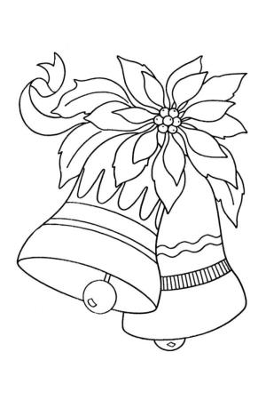 Noel Çanı boyama sayfası,  coloring page, Titreyen çanlar., 