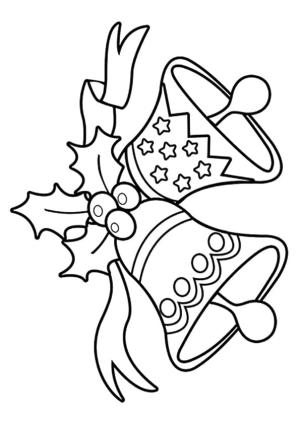 Noel Çanı boyama sayfası,  coloring page, Jingle Bells boyama sayfası. 1, 