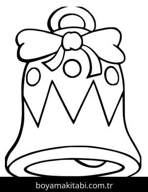 Noel çanları boyama sayfası – yaratıcılık, eğlenceli etkinlik